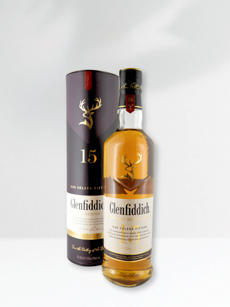 GLENFIDDICH WHISKEY 15 YEAR OLD 0,7L